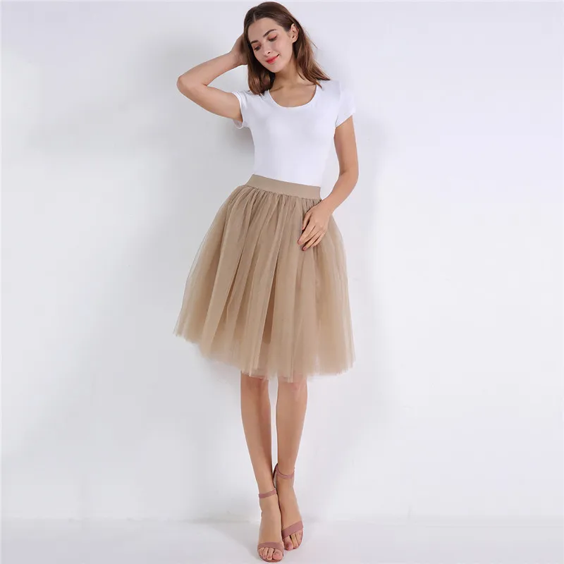 Casual Tulle Skirt